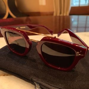 Celine Red Sunglasses